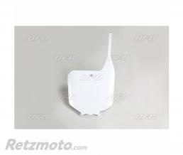 Plaque num�ro frontale UFO blanc Honda
