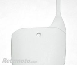 UFO Plaque num�ro frontale UFO blanc Honda CR80/CR85