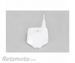 Plaque num�ro frontale UFO blanc Kawasaki
