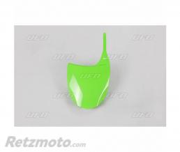 Plaque num�ro frontale UFO vert Kawasaki KX250F