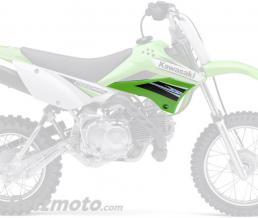 UFO Plaque num�ro frontale UFO blanc Kawasaki KLX110