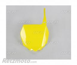 Plaque num�ro frontale UFO jaune Suzuki