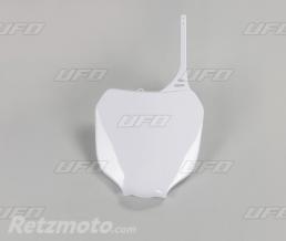 UFO Plaque num�ro frontale UFO blanc Yamaha
