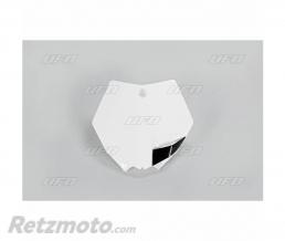 Plaque num�ro frontale UFO blanc KTM SX85