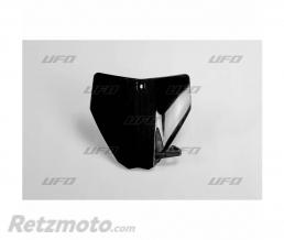 Plaque num�ro frontale UFO noir Husqvarna