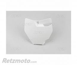 Plaque num�ro frontale UFO blanc KTM SX65