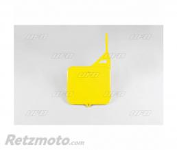 Plaque num�ro frontale UFO jaune Suzuki RM125/250