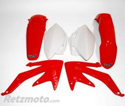 UFO Kit plastique UFO couleur origine rouge/blanc Honda CRF450R