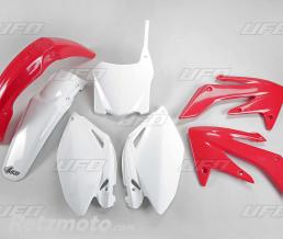 UFO Kit plastique UFO couleur origine rouge/blanc Honda CRF250R