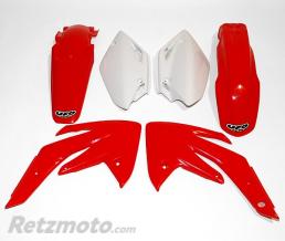 Kit plastique UFO couleur origine rouge/blanc Honda CRF150R/150F