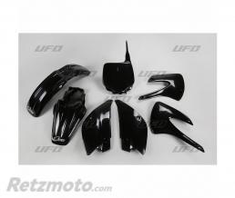 Kit plastique UFO noir Kawasaki KX85