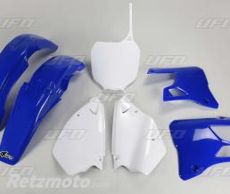 Kit plastique UFO couleur origine bleu/blanc Yamaha YZ125/250