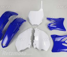 Kit plastique UFO couleur origine bleu/blanc Yamaha YZ125/144/250