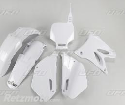 Kit plastique UFO blanc Yamaha YZ85