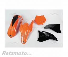 Kit plastique UFO couleur origine orange/noir KTM