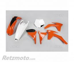 Kit plastique UFO couleur origine orange/blanc KTM