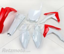 Kit plastique UFO couleur origine rouge/blanc Honda CRF250R/450R