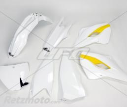 Kit plastique UFO couleur origine (2015) blanc/jaune Husqvarna