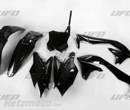UFO Kit plastique UFO noir Kawasaki KX450F
