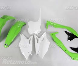Kit plastique UFO couleur origine (2016) vert/noir/blanc Kawasaki KX450F