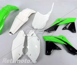 Kit plastique UFO couleur origine (2016) vert/noir/blanc Kawasaki KX250F