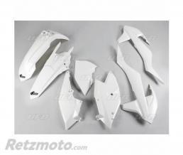 Kit plastique UFO blanc KTM