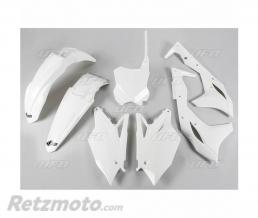 Kit plastique UFO blanc Kawasaki KX250F