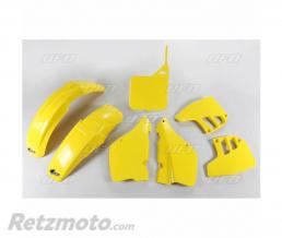Kit plastique UFO couleur origine jaune Suzuki RM250