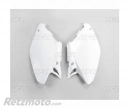Plaques lat�rales UFO blanc Honda CR125R/250R