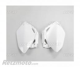 UFO Plaques lat�rales UFO blanc Honda CRF450R