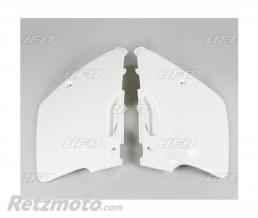 Plaques lat�rales UFO blanc Kawasaki KX125/250