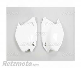 UFO Plaques lat�rales UFO blanc Kawasaki KX125/250