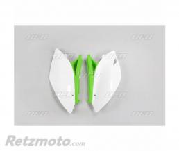 Plaques lat�rales UFO noir/verte Kawasaki KX250F