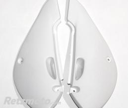 Plaques lat�rales UFO blanc Suzuki RM65