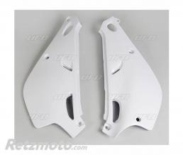 Plaques lat�rales UFO blanc Yamaha YZ80LC/LW