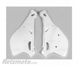 Plaques lat�rales UFO blanc Yamaha