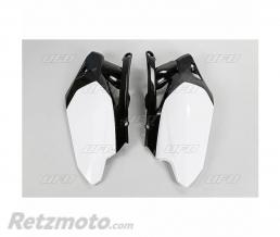 Plaques lat�rales UFO blanc Yamaha YZ450F