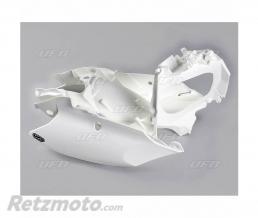 Plaques lat�rales + cache bo�te � air UFO blanc KTM