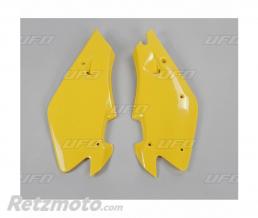 Plaques lat�rales UFO jaune Husqvarna