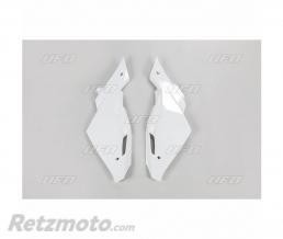 Plaques lat�rales UFO blanc Husqvarna