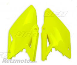 Plaques lat�rales UFO jaune fluo Suzuki RM-Z450