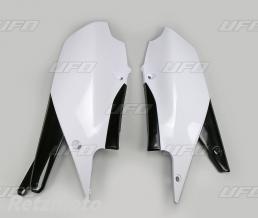 Plaques lat�rales UFO blanc Yamaha YZ450F