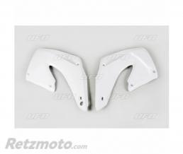 Ou�es de radiateur UFO blanc Honda CR125R/250R