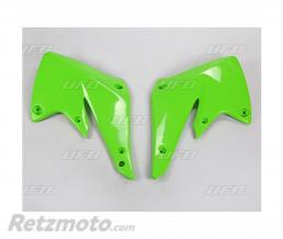 Ou�es de radiateur UFO vert Kawasaki KX450F