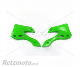 UFO Ou�es de radiateur UFO vert Kawasaki KX125/250