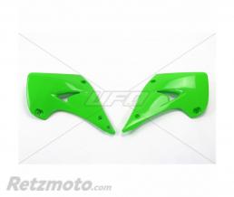 UFO Ou�es de radiateur UFO vert Kawasaki KX125/250