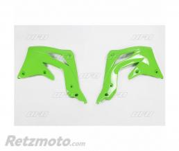 UFO Ou�es de radiateur UFO vert Kawasaki KX450F
