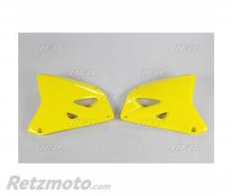 UFO Ou�es de radiateur UFO jaune Suzuki RM125/250