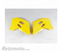 UFO Ou�es de radiateur UFO jaune Suzuki RM125/250