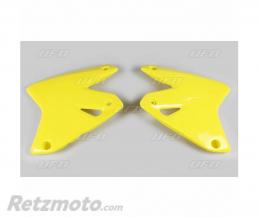 Ou�es de radiateur UFO jaune Suzuki DR-Z400E